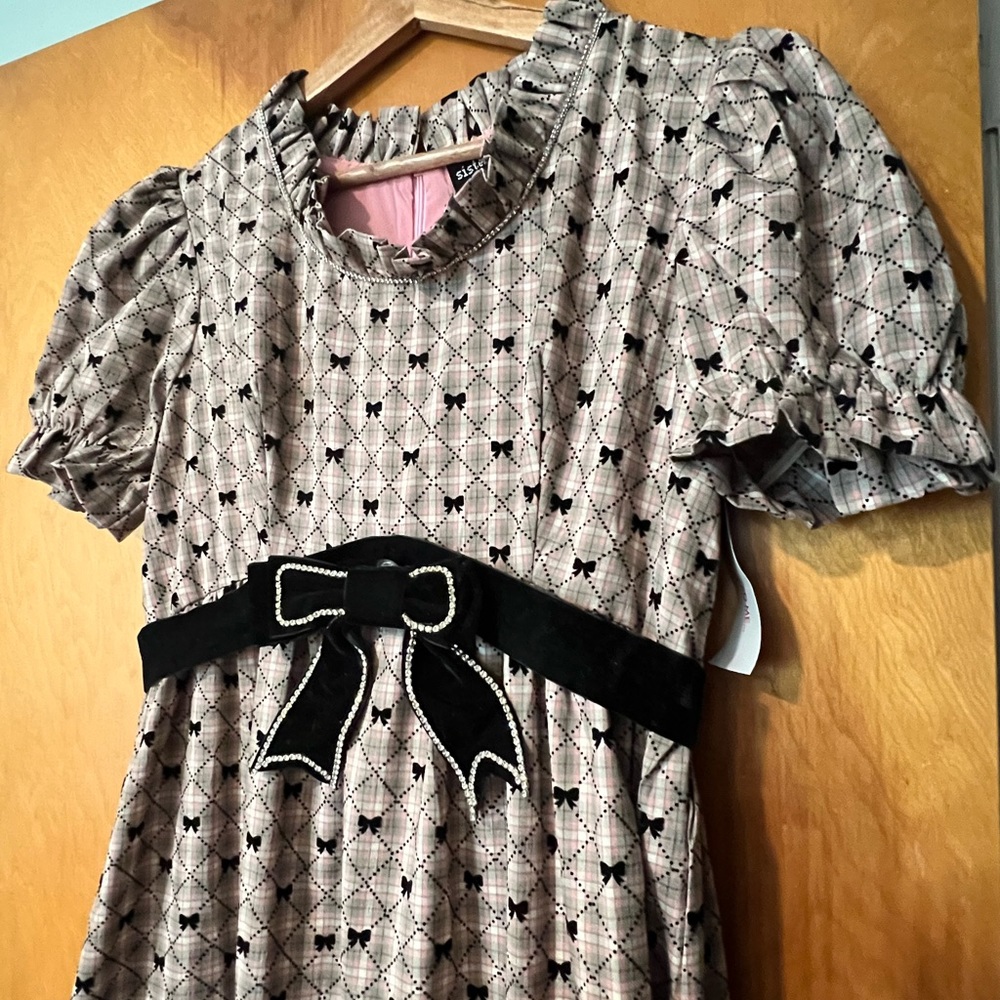 NWT Sister Jane Velvet Bow Dream Dress
